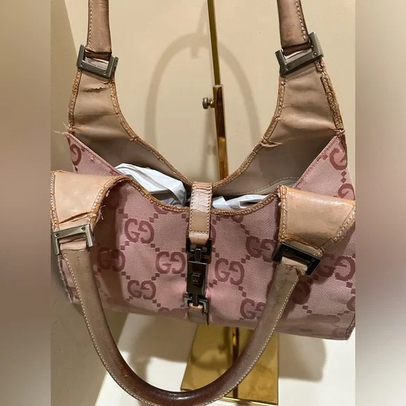COPY - Gucci Large G Jackie Hobo Style Handbag “Please Read” - Picture 10 of 14